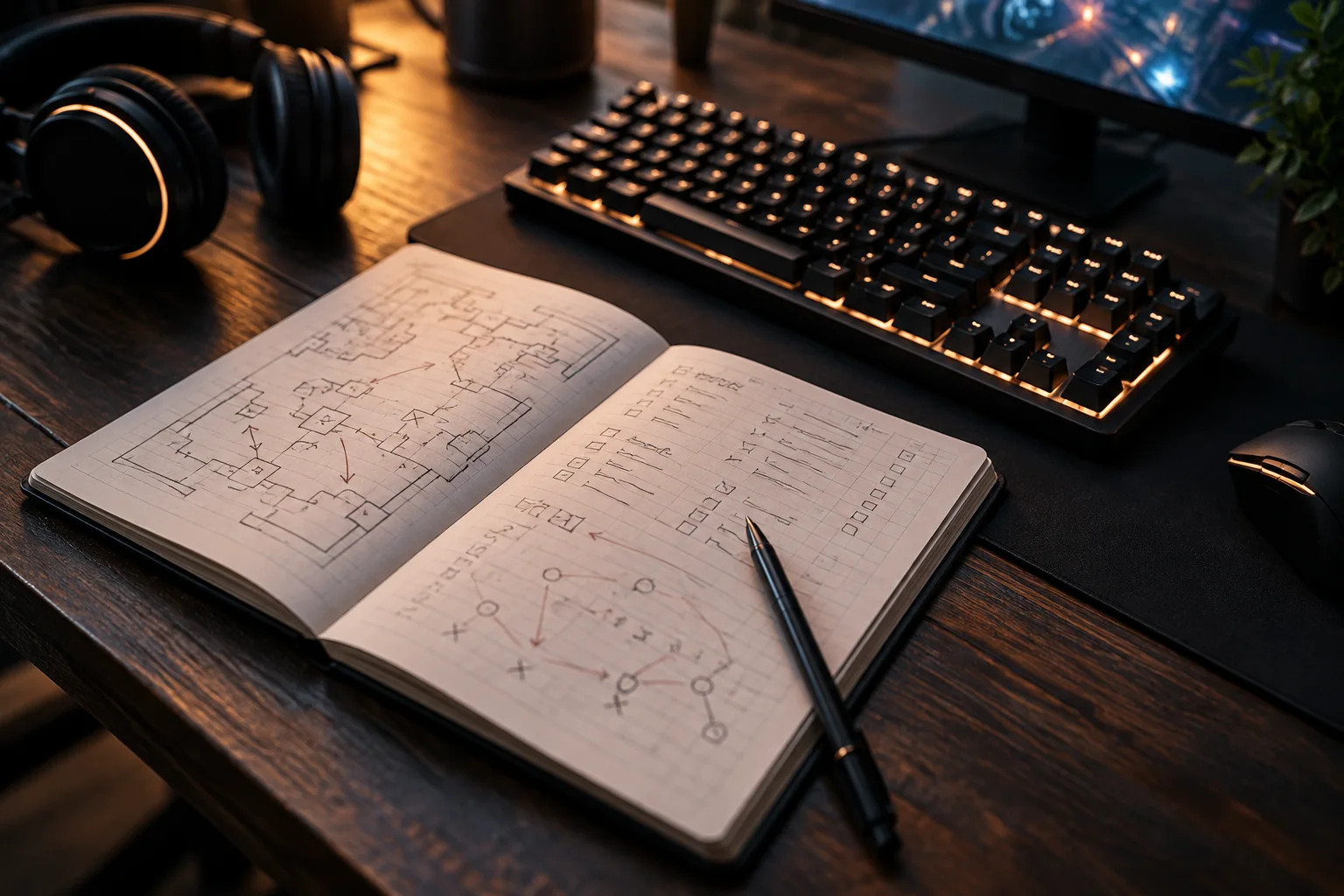 Caderno de registo de partidas